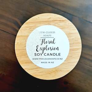 Floral Explosion - Lake House Collection | Soy Candle