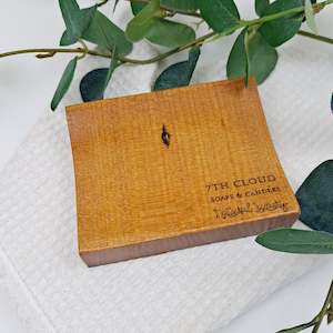 Accessories: Recycled Kauri Soap Dish | Made in NZ