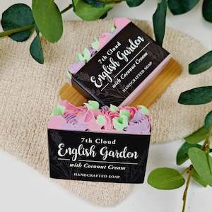 Floral: English Garden Soap - Special Edition | 75% Olive Oil Soap | For Sensitive Skin