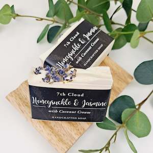 Honeysuckle & Jasmine Soap | 75% Olive Oil Soap | For Sensitive Skin