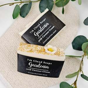 Floral: Gardenia Soap | 75% Olive Oil Soap | For Sensitive Skin