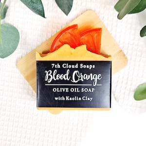 Blood Orange Soap | 75% Olive Oil Soap | For Sensitive Skin