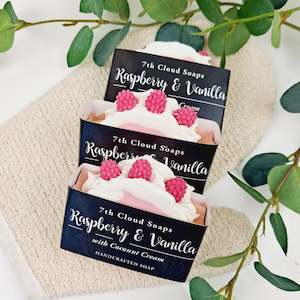 Fruity: Raspberry & Vanilla Soap | 75% Olive Oil Soap | For Sensitive Skin