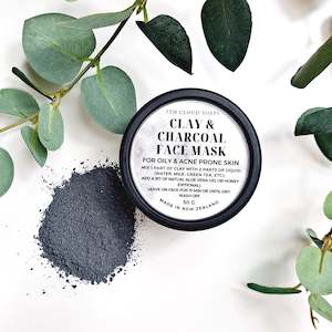 Clay & Charcoal Face Mask | Dry Clay Mask