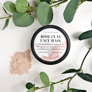 Rose Clay Face Mask | Dry Clay Mask