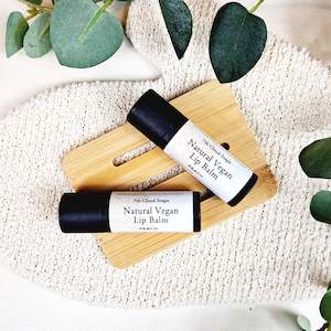 Natural Vegan Lip Balm - Peach