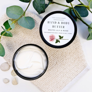 White Lily & Rose Hand & Body Butter