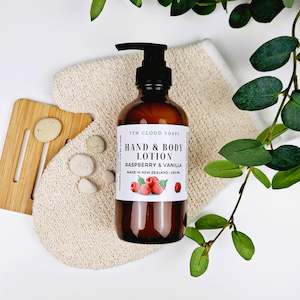 Hand & Body Lotion - Raspberry & Vanilla