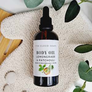 Lemongrass & Patchouli Body Oil