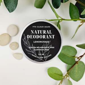 Natural Deodorants: Natural Deodorant - Lemongrass | Baking Soda Free | Aluminum Free