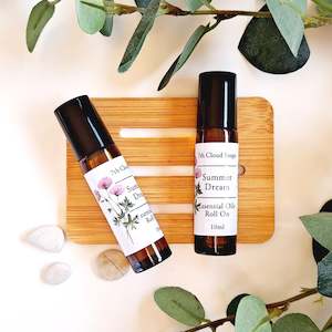 Essential Fragrance Oils 1: Summer Dream | Anxiety & Stress Relief | Aromatherapy Roll-On | Essential Oils