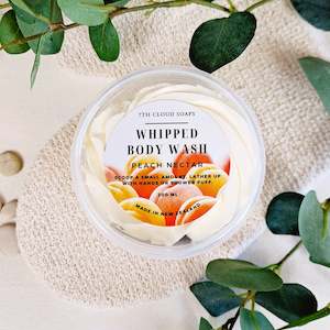 Whipped Body Wash Mousse - Peach Nectar