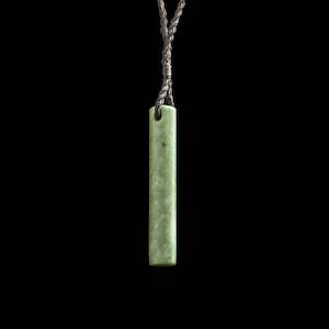 Jade Toki hand carved pendant by Nick and Mady