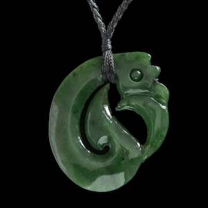 Large Jade Manaia Pendant