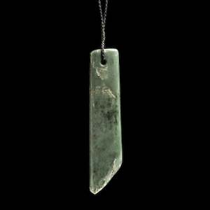 Large Jade Toki Pendant by Nick Balme