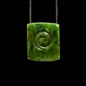 Jade Toki Pendant by Nick Balme