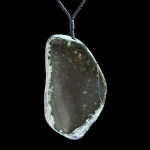 Pounamu Jade raw edge kohatu Pendant - sold 26/10/2024 BD