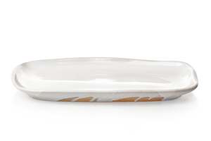 Earth Oblong Platter 32cm - Alabaster