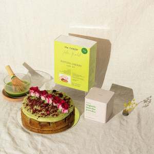 The Caker - Matcha Cherry Cake Kit