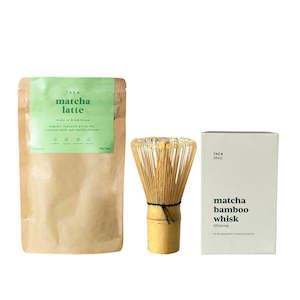 Matcha Latte Blend + Bamboo Whisk Bundle