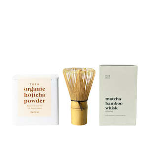 Hōjicha & Bamboo Whisk Bundle