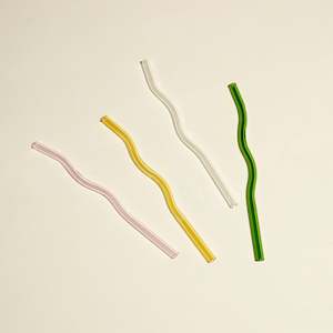 Food manufacturing: Wavy Glass Straws