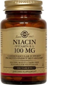 Solgar Niacin Vitamin B3 100mg