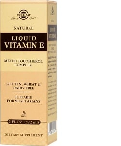 Health supplement: Solgar Vitamin E liquid 60ml