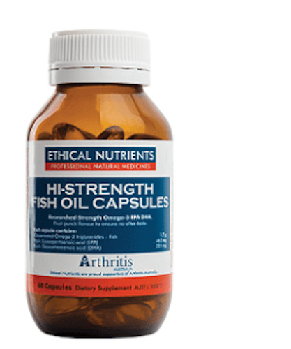 Ethical Nutrients Hi-strength Fish oil caps