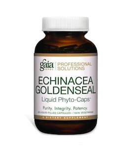 Gaia Professional Echinacea Goldenseal 60 capsules