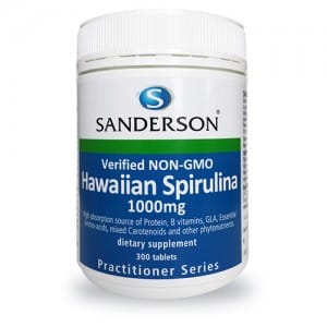 Sandersons Hawaiian Spirulina 90 capsules