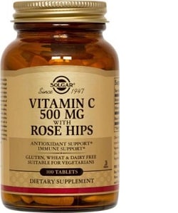 Solgar Vitamin C 1000mg with Rosehips