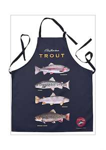 Aotearoa Trout BBQ Apron