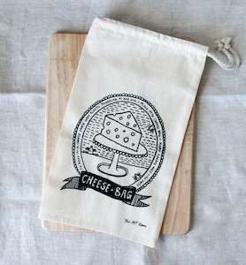 Screen printing: CHEESE BAG