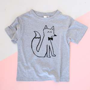 FOX Kid's T-Shirt - Grey Marle