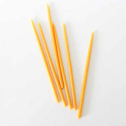 Thin Hand-dipped Beeswax Tapers