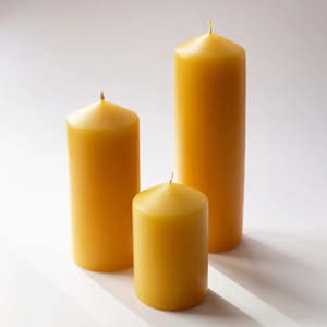 Candle: Pillar Candle - Beeswax