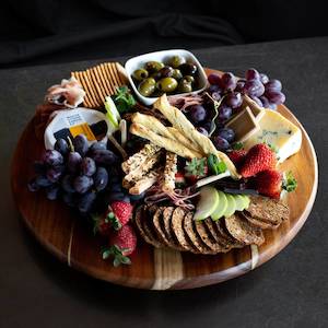 Serving Board: Wooden Lazy Susan