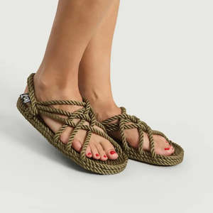 Footwear: JC Sandal - Olive