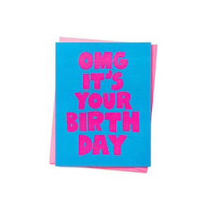 Greeting Cards: OMG Birthday Card