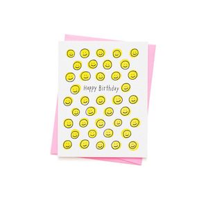 Greeting Cards: Happy Birthday Faces Card