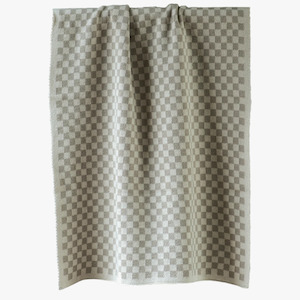 Chekka Hand Towel - Taupe