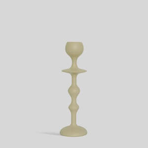 Infinity Candle Holder Medium - Ivory