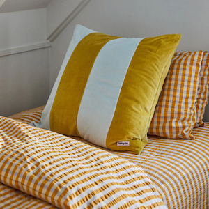 Euro Pillowcase - Velvet Stripe