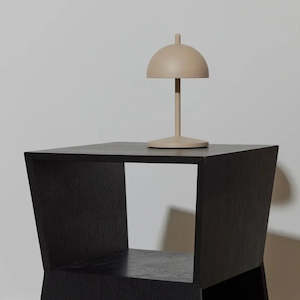 Lamps: Eric Mini Table Lamp - Sand