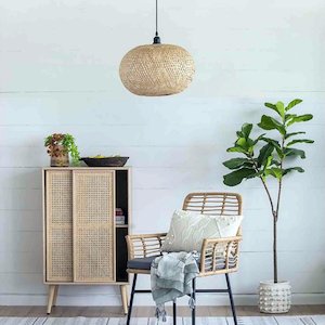 Globe Bamboo Hanging Light Shade