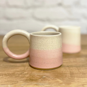 Potterbee: Bangle Handle Mug - Coconut Ice