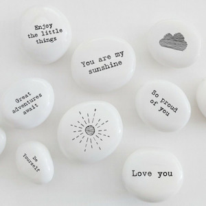 Porcelain Pebbles