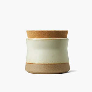 Ceramic Canister - White