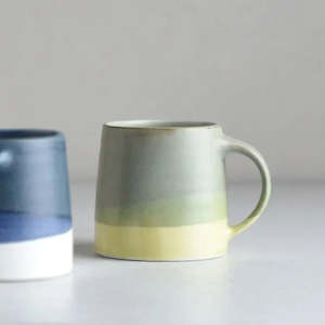 Kinto: Slow Coffee Style Mug 320ml - Green/Yellow